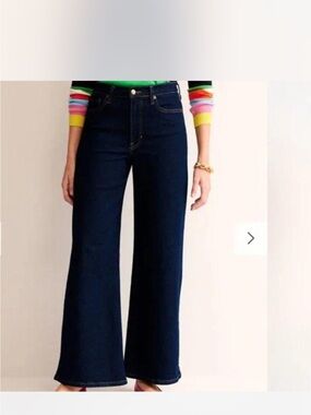 Boden Dark Blue Wide Leg Women’s Jeans